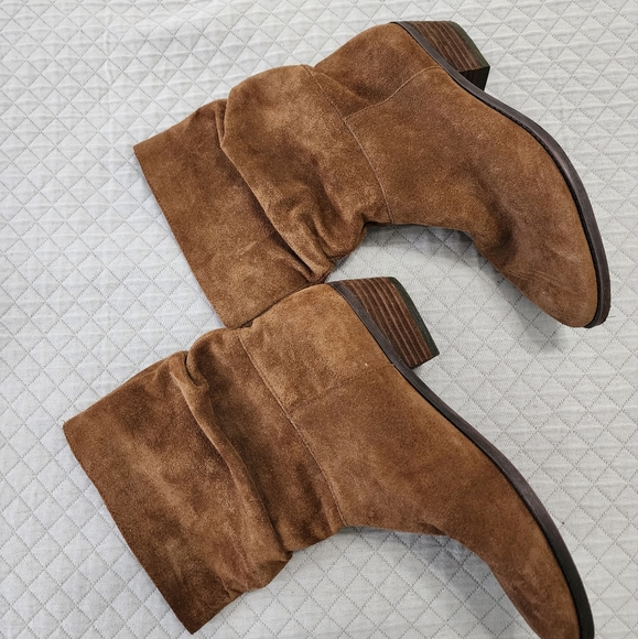 Jessica Simpson slouchy calf/ankle boots size 7 5 - Picture 2 of 5